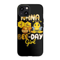 Nana Of The Bee Day Girl Funny Bee Birthday Party Iphone 13 Case | Artistshot