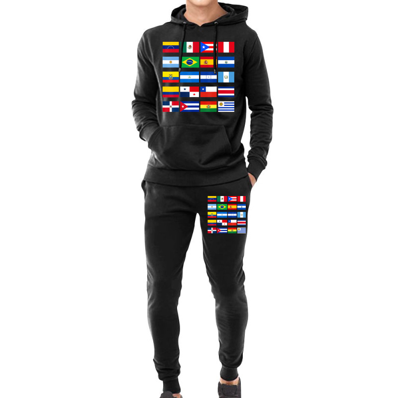 All Latin American Flags Latino Hispanic Heritage Hoodie & Jogger set by ravand | Artistshot