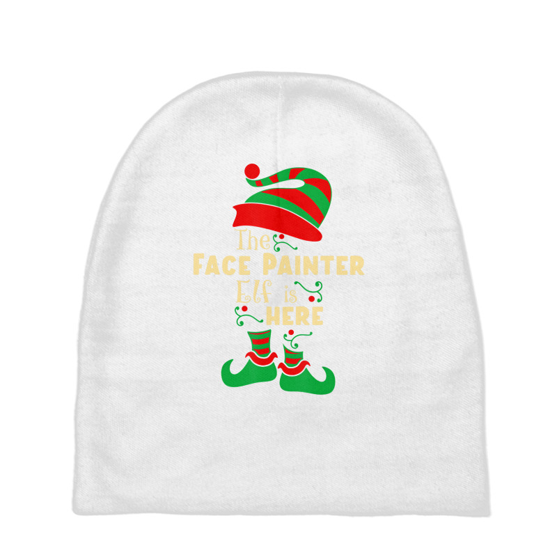 Face Painter Elf Christmas Matching Family Christm Baby Beanies by lavinia | Artistshot