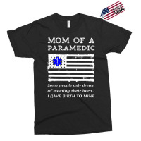 Proud Paramedic Mom Mother Usa American Flag Medic Exclusive T-shirt | Artistshot