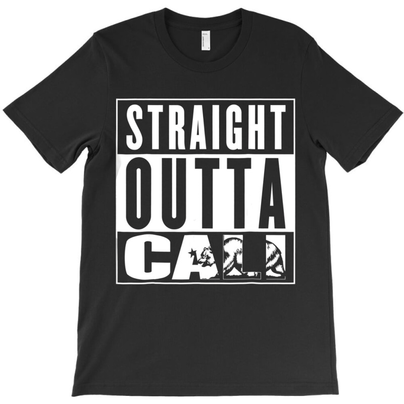 California Republic T Shirt Straight Outta Cali Sh T-shirt | Artistshot