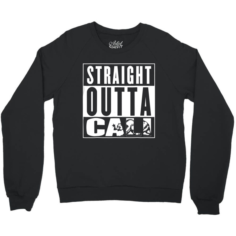 California Republic T Shirt Straight Outta Cali Sh Crewneck Sweatshirt | Artistshot