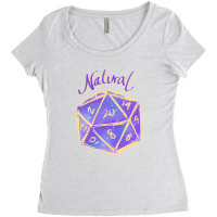 D&d Dice (purple) Women's Triblend Scoop T-shirt | Artistshot