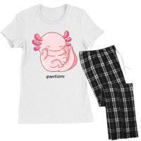 I Am Cute Axolotl Questions New Women's Pajamas Set | Artistshot