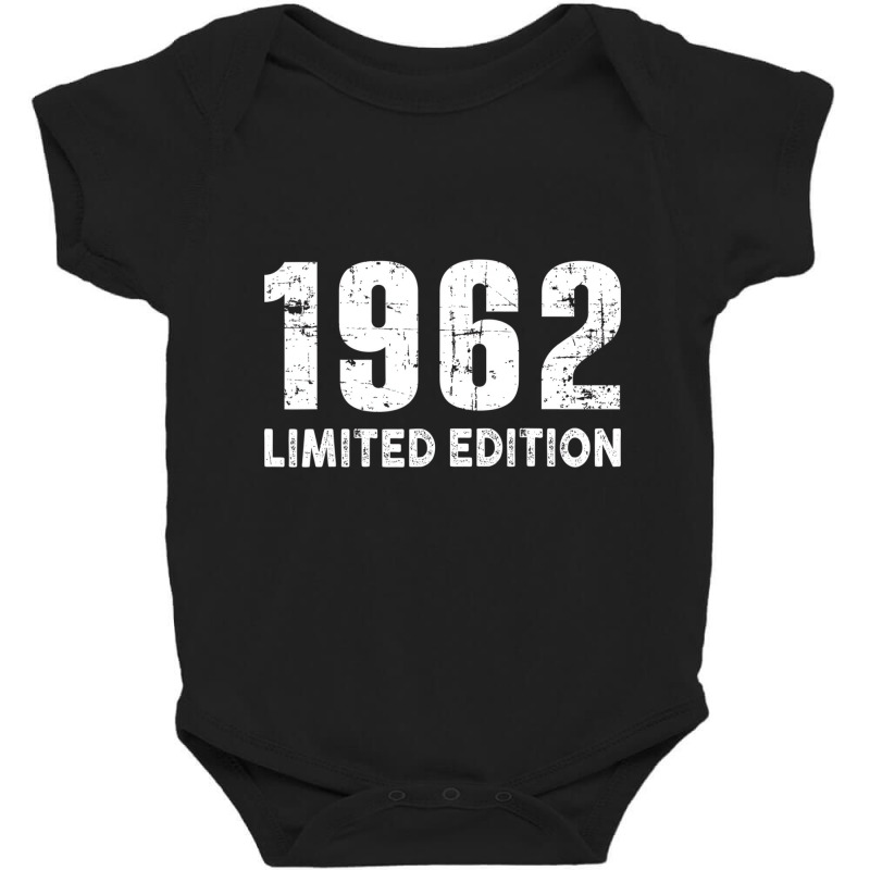 Limited Edition And Born In 1962 T Shirt Baby Bodysuit by karynadreck | Artistshot