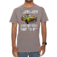 I Survived My Trip To Nyc, Love Nyc New York Costu Vintage T-shirt | Artistshot