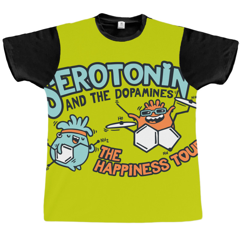 Serotonin & The Dopamines Graphic T-shirt by fandysr88 | Artistshot