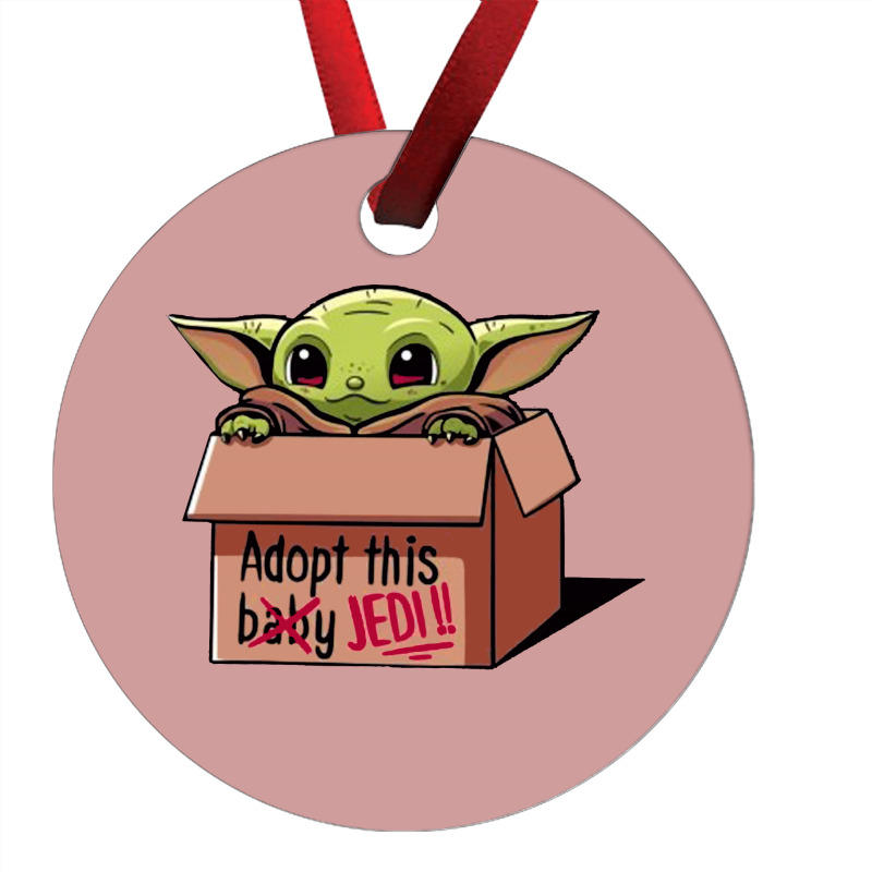 Adopt A Baby Mandalorian Baby Yoda Ornament by paulscott Art | Artistshot