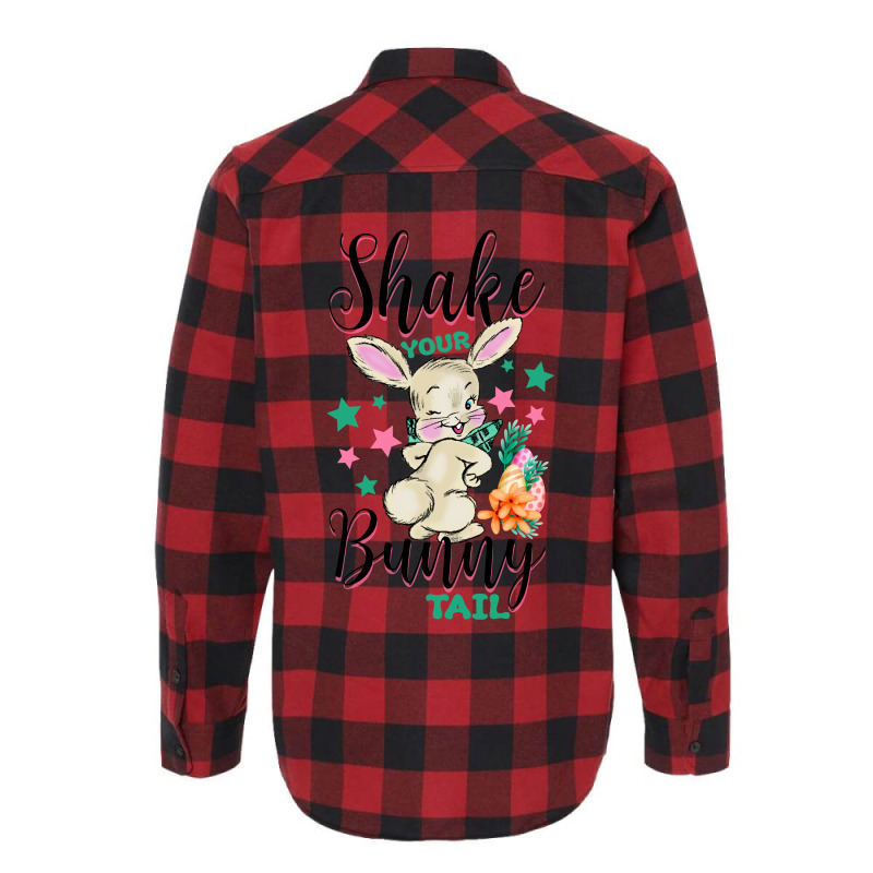 Shake Your Bunny Tail Flannel Shirt | Artistshot