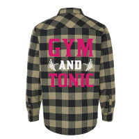 Gym & Tonic Flannel Shirt | Artistshot