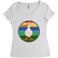 Cool Design Duck No Gender For Light Shirt Women's Triblend Scoop T-shirt | Artistshot