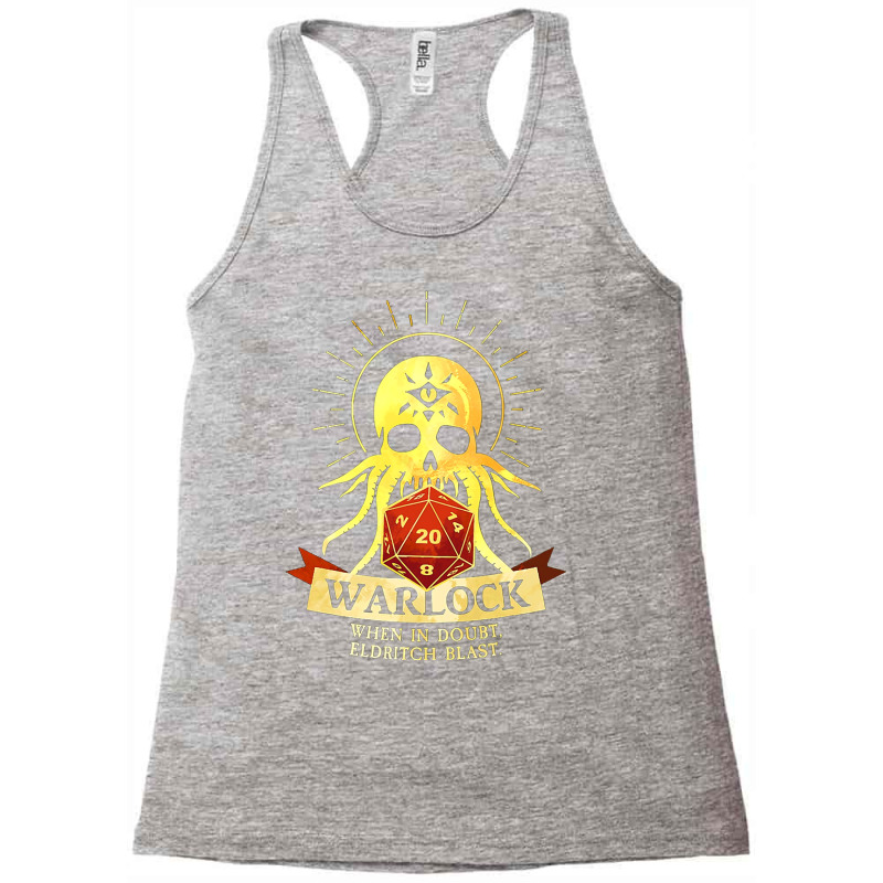 D20 Warlock Dungeon D Racerback Tank by amadionellia | Artistshot