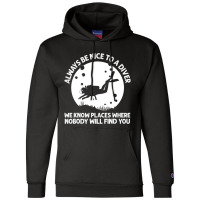 Cool Scuba Diving For Men Women Scuba Diver Underw Champion Hoodie | Artistshot