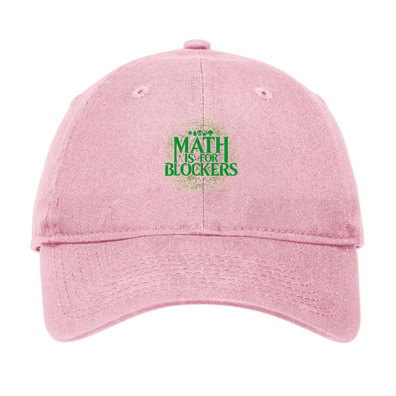 Math Is For Blockers   Forest Edition 21 Adjustable Cap by kubalgopinc | Artistshot