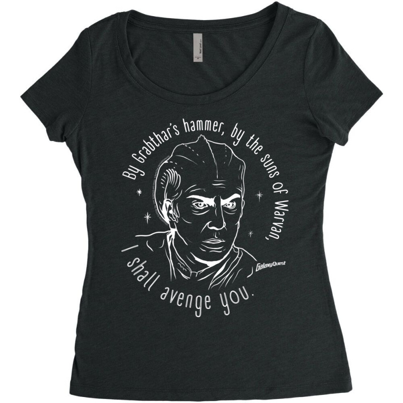 Galaxy Quest Dr. Lazarus Edit T Shirt Women's Triblend Scoop T-shirt by coyagota | Artistshot