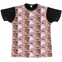 Them & Me Unicorn Style Graphic T-shirt | Artistshot