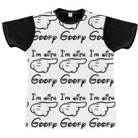 I'm With Goofy Graphic T-shirt | Artistshot