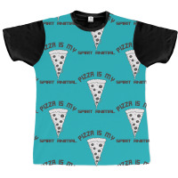 Pizza Is My Spirit Animal Graphic T-shirt | Artistshot