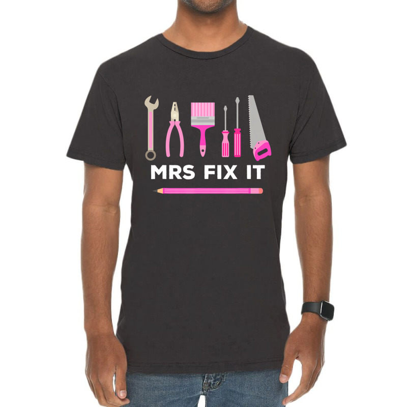 Mrs Fix It Handy Women T Shirt Vintage T-Shirt by bettincam | Artistshot