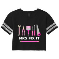 Mrs Fix It Handy Women T Shirt Scorecard Crop Tee | Artistshot