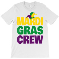 Mardi Gras Crew   Fun Mardi Gras Jester Hat T Shir T-shirt | Artistshot