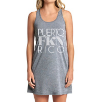 Funny Puerto Rican Pride Boricua Hispanic Puerto R Tank Dress | Artistshot