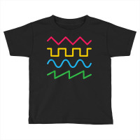 Waveform Modular Synthesizer Shirt Toddler T-shirt | Artistshot