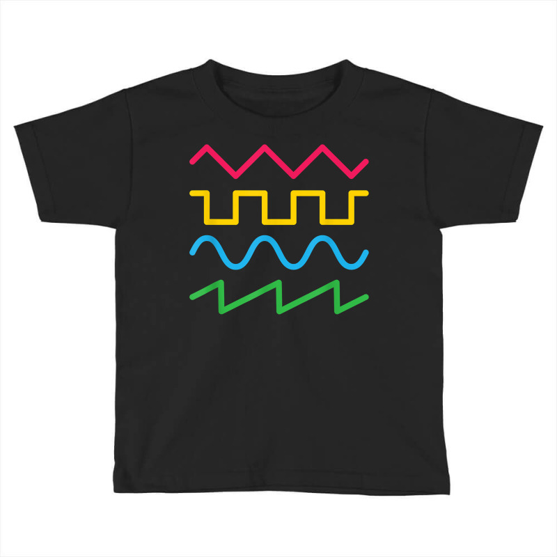 Waveform Modular Synthesizer Shirt Toddler T-shirt | Artistshot