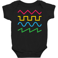 Waveform Modular Synthesizer Shirt Baby Bodysuit | Artistshot