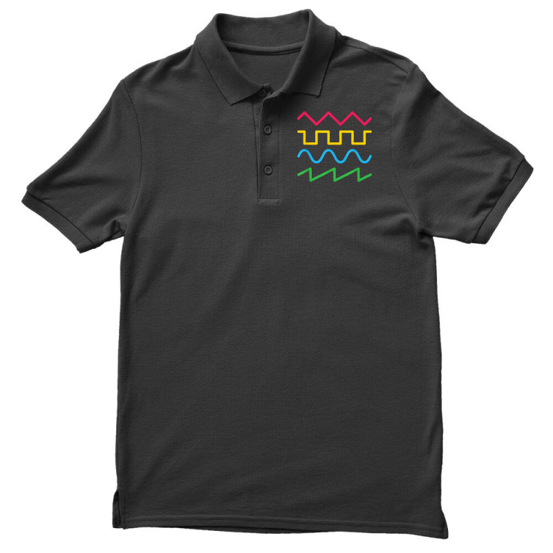 Waveform Modular Synthesizer Shirt Men's Polo Shirt | Artistshot