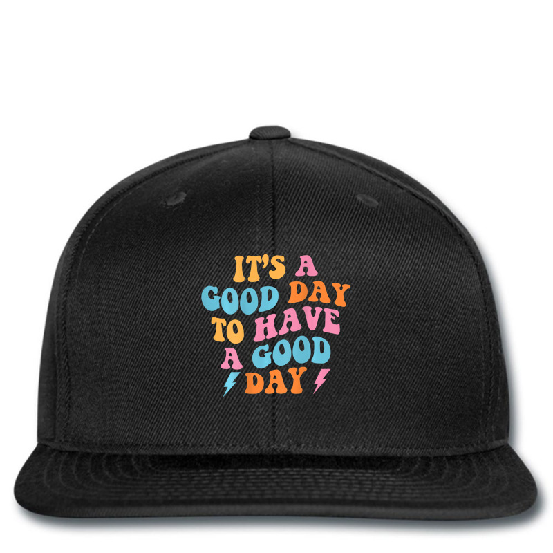 It's A Good Day To Have A Good Day (on Back) Trend Printed Hat | Artistshot