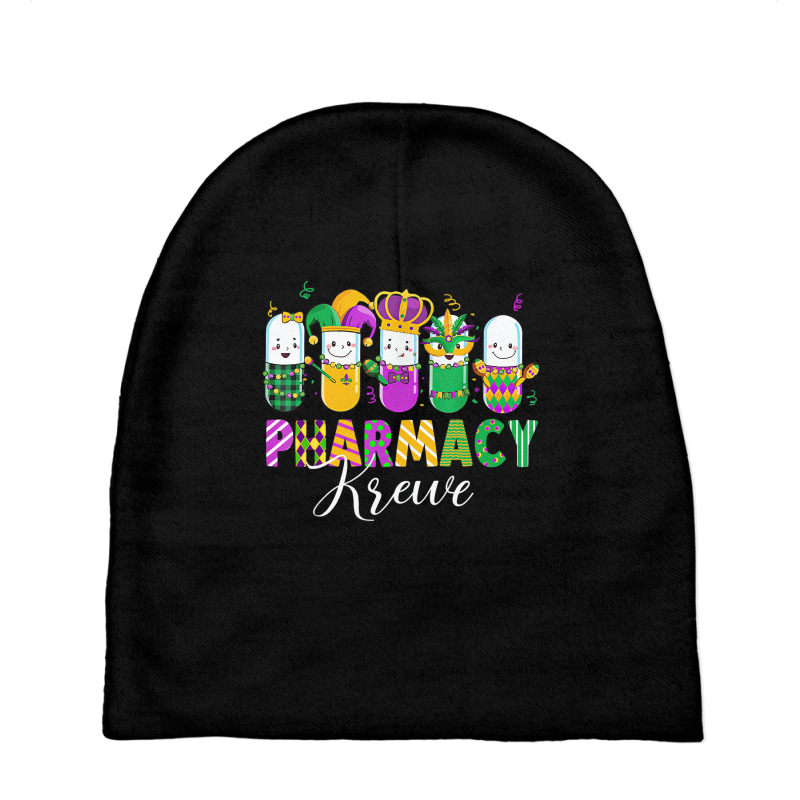 Pharmacy Krewe Pharmacist Mardi Gras Carnival Para Baby Beanies by karynadreck | Artistshot