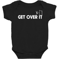 Funny   Get Over It   Pole Vault T Shirt Baby Bodysuit | Artistshot