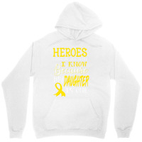 My Daughter Is A Hero Childhood Cancer Awareness T Unisex Hoodie | Artistshot