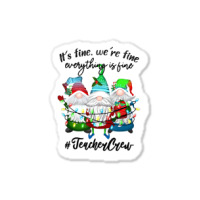 It's Fine We're Fine Everything Is Fine Teacher Gn Sticker | Artistshot