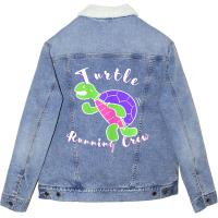 Womens Turtle Club T Shirt Unisex Sherpa-lined Denim Jacket | Artistshot