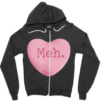 Funny Single Ladies Valentines Day Candy Heart T S Zipper Hoodie | Artistshot