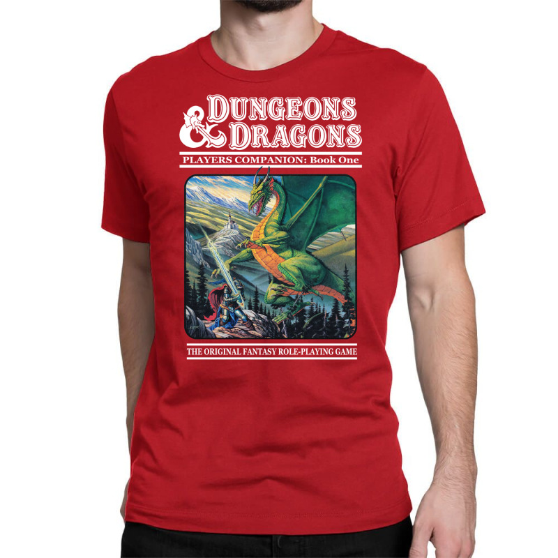 Dungeons & Dragons Games   Players Companion Book Classic T-shirt by amadionellia | Artistshot