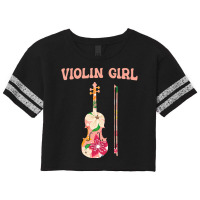 Funny Violin Stringed Musical Instrument   Violin Scorecard Crop Tee | Artistshot