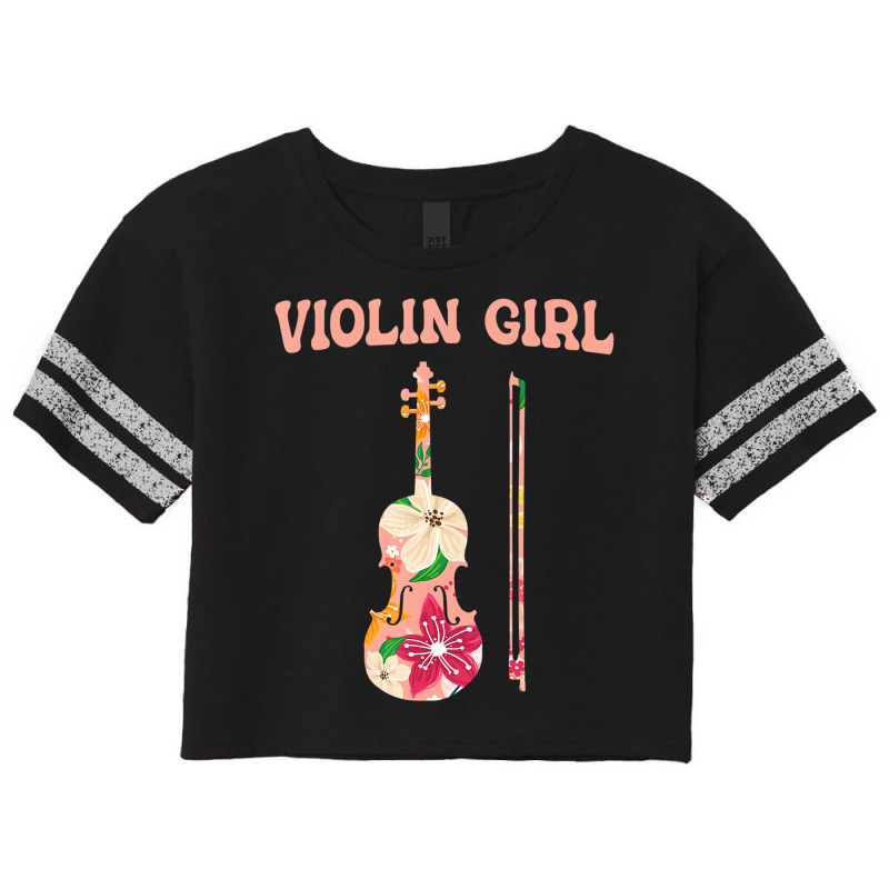 Funny Violin Stringed Musical Instrument   Violin Scorecard Crop Tee by voutsro | Artistshot