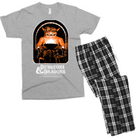 Dungeons & Dragons Vintage Player's Handbook Men's T-shirt Pajama Set | Artistshot