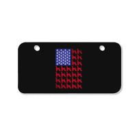 Afghan Hound American Flag Patriotic 4th Of July Bicycle License Plate | Artistshot