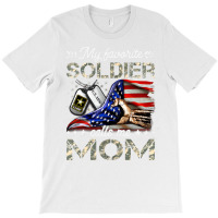 My Favorite Soldier Calls Me Mom Army Mom T Shirt T-shirt | Artistshot