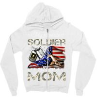 My Favorite Soldier Calls Me Mom Army Mom T Shirt Zipper Hoodie | Artistshot