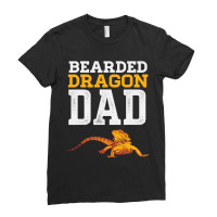 Bearded Dragon Dad Funny Pet Reptile Lizard Lover Ladies Fitted T-shirt | Artistshot