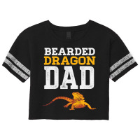 Bearded Dragon Dad Funny Pet Reptile Lizard Lover Scorecard Crop Tee | Artistshot