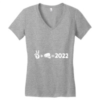 Bbm + Sara Duterte 2022 Peace Fist Bong Marcos Dut Women's V-neck T-shirt | Artistshot