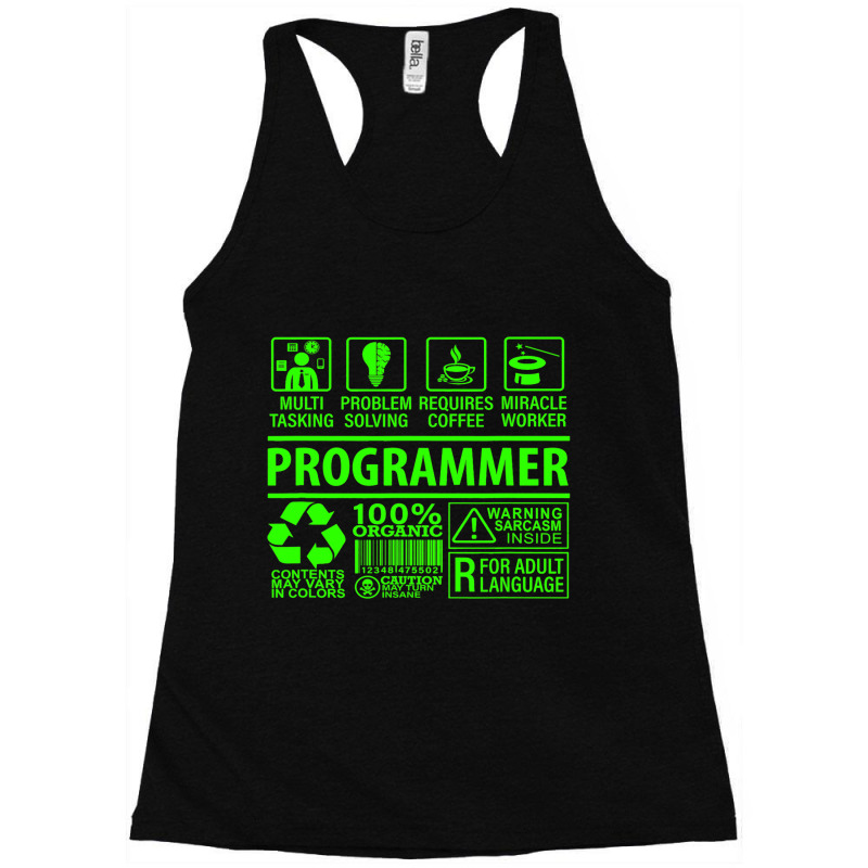 Funny Software Developer Definition Composition Te Racerback Tank by JESSICAMARTINA | Artistshot