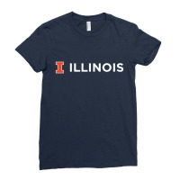 University Of Illinois, Illinois Fighting Illini, Apparel Ladies Fitted T-shirt | Artistshot