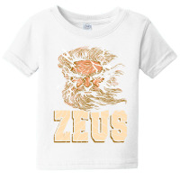 Zeus God Of Lightning Retro Greek Mythological Pre Baby Tee | Artistshot